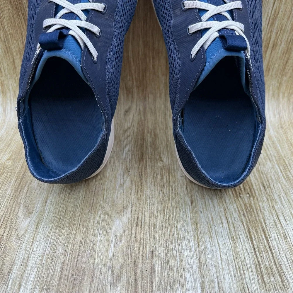 OluKai Moku Pae Men's Size 10 Slip On Blue Mesh Shoes Low Top Sneakers